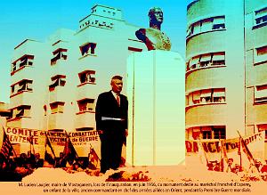 Mostaganem - Statue Franchet d'Esperey